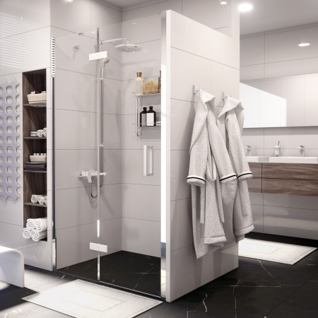 Душевая дверь (120х200) WasserKRAFT Aller 10H05LWHITE
